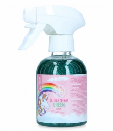 Glitterspray turquoise