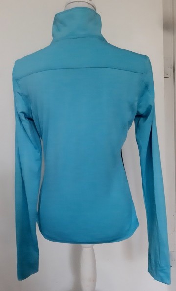 Anky longsleeve half zip lichtblauw