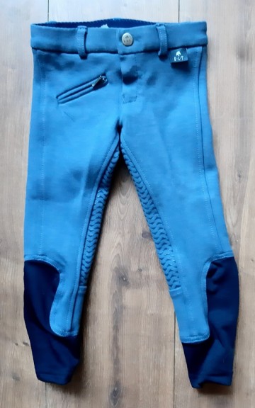 ELT rijbroek 104 blauw