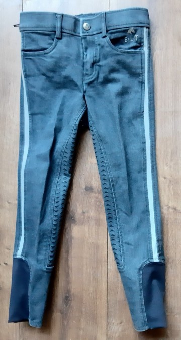 ELT rijbroek 128 grijs