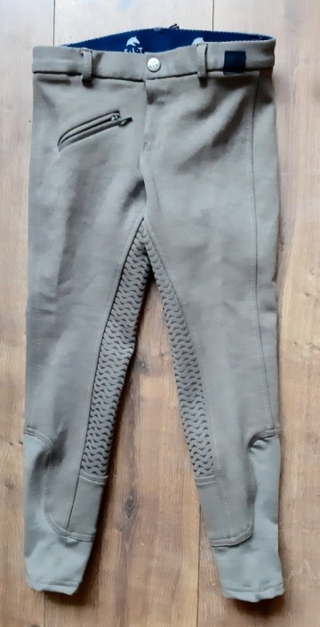 ELT rijbroek 128 taupe