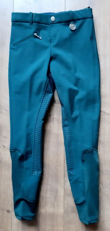 ELT rijbroek 140 dennengroen