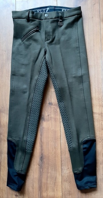 ELT rijbroek 152 donkergroen