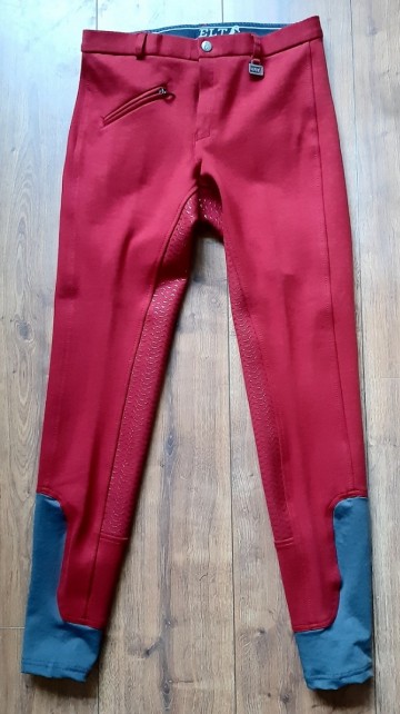 ELT rijbroek 176 rood