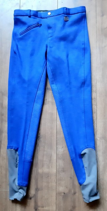 ELT rijbroek 176 blauw