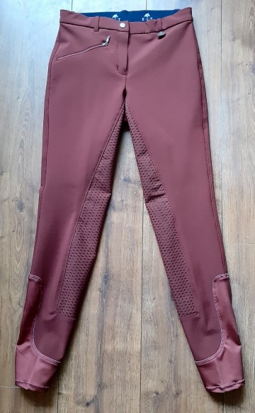 ELT rijbroek 36 steenrood
