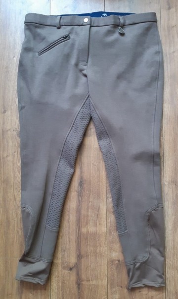 ELT rijbroek 48 middenbruin