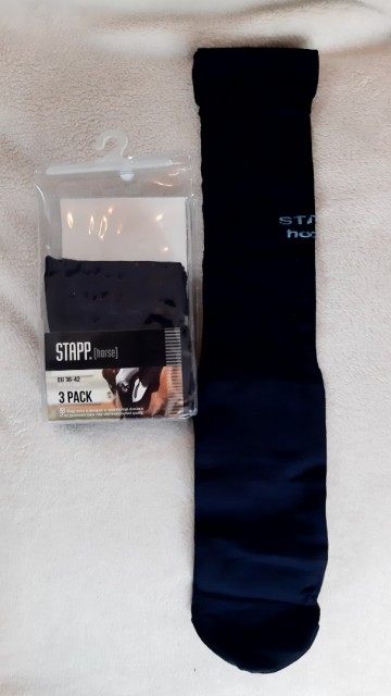 Stapp horse ultra-fine sokken marine