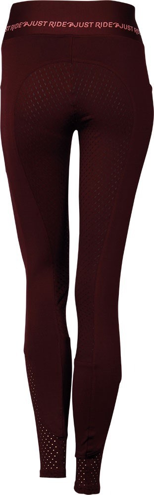 Equitights just ride rosegold bordeaux