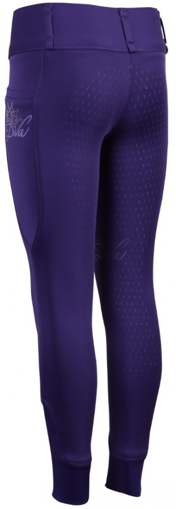 Equitights Diva violet wisteria