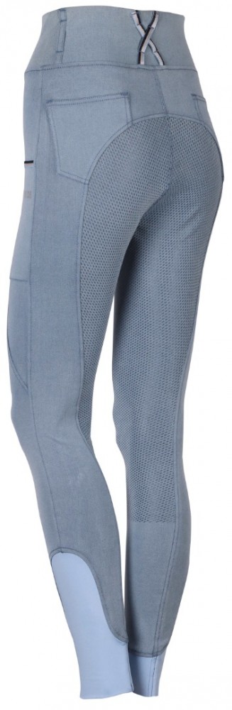 Equitights denim Praia lichtblauw