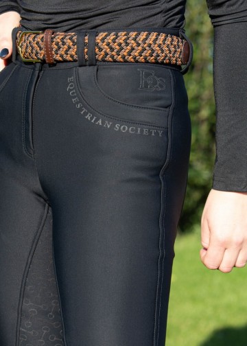 Rijbroek Ladis full grip jet black