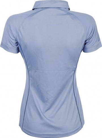 Poloshirt Rodas faded denim