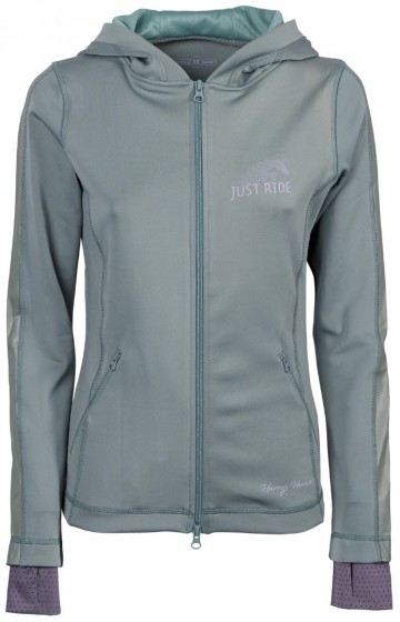 Hoodie just ride provence chinois green