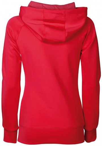 Hoodie Corsica raspberry