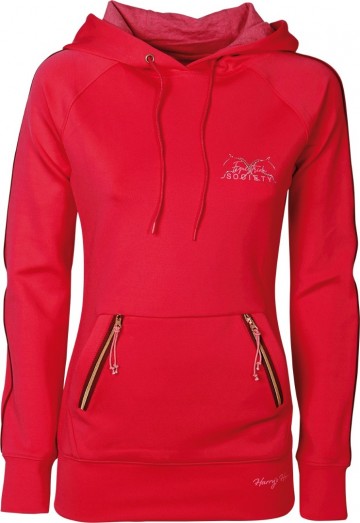 Hoodie Corsica raspberry