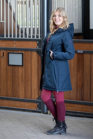 Jas Torgon donkebrlauw