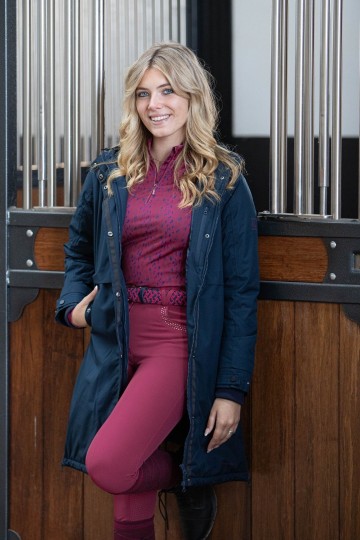 Jas Torgon donkebrlauw