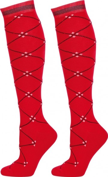 Rijsokken Capri cerise