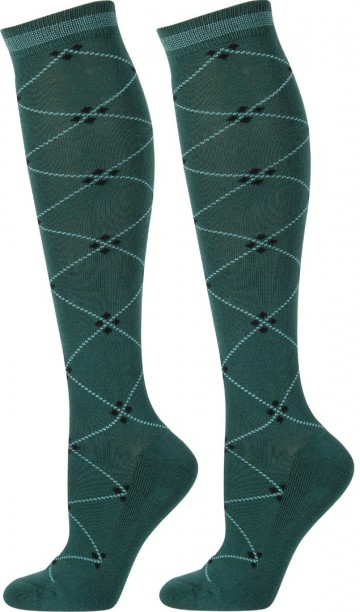 Rijsokken Octavia mallard green