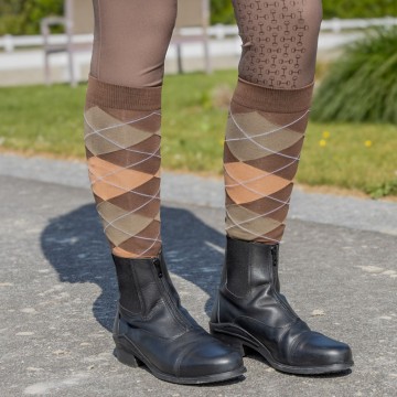 Kousen Check coffee quartz