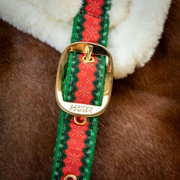 Halsterset en muts kerst