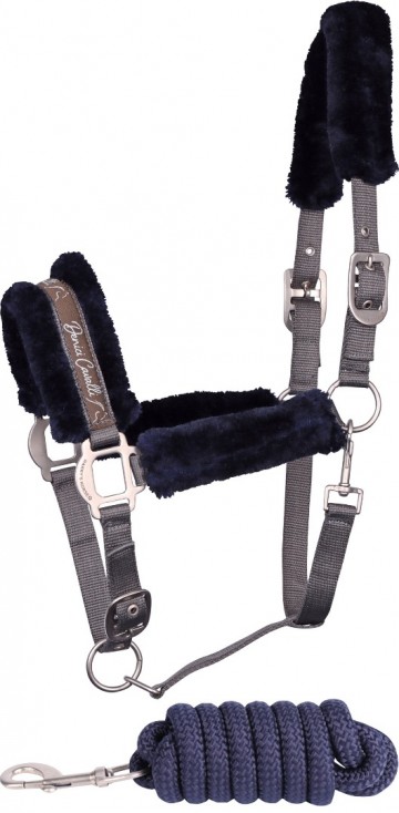 Halsterset Soft Denici Cavalli taupe