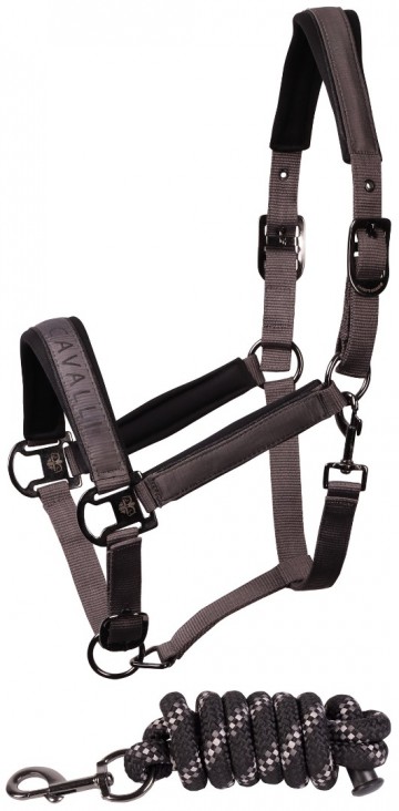 Halsterset Denici Cavalli Shadow thunderstorm