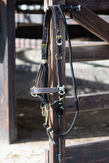 Halsterset Kirchberg jet black