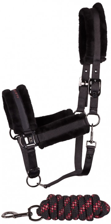 Halsterset Soft Billie jet black