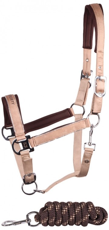 Halsterset Eli silver mink