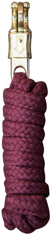 Halstertouw paniekhaak bordeaux