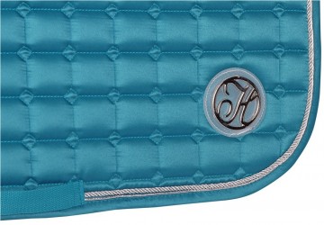 Zadeldek Reverso Satin III teal