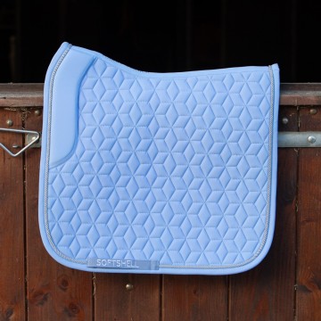 Zadeldek softshell lila