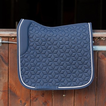 Zadeldek softshell navy