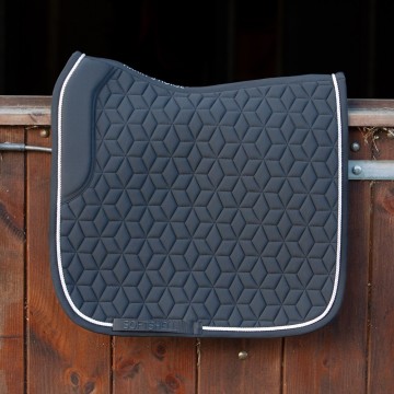 Zadeldek softshell zwart