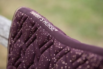 Zadeldek EQS Burgundy bordeaux