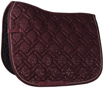 Zadeldek EQS Burgundy bordeaux