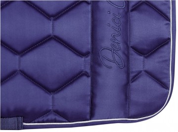 Zadeldek Denici Cavalli Satin navy