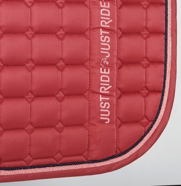 Zadeldek just ride rosegold bordeaux