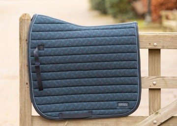 Zadeldek Just Ride Retro navy