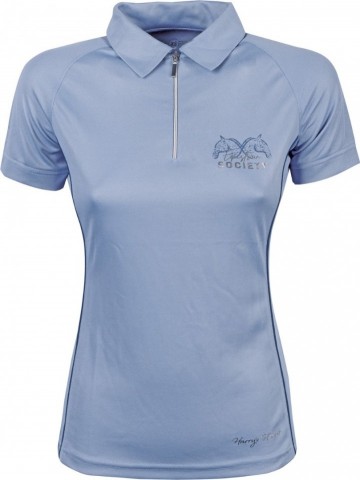 Set summer blue polo