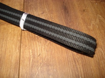 Teugel rubber doorweven