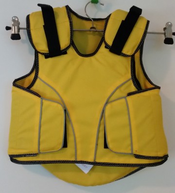 Bodyprotector s kind geel