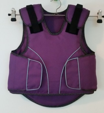 Bodyprotector s kind paars