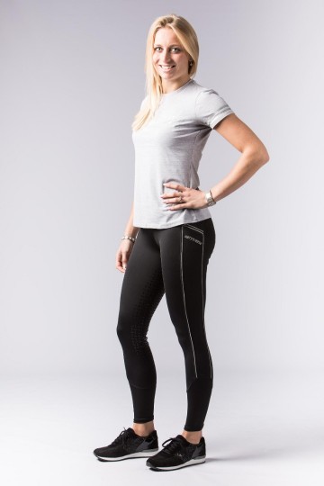 Equitights basic zwart
