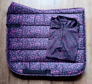 Set summer dots pink