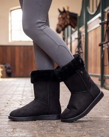 Comfy boots zwart