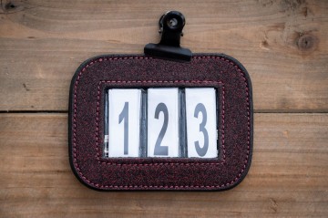 Hb showtime glitter hoofdstelnummer burgundy