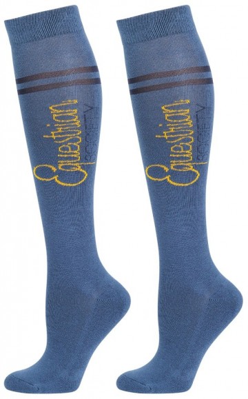 Rijsokken Equestrian ensign blue